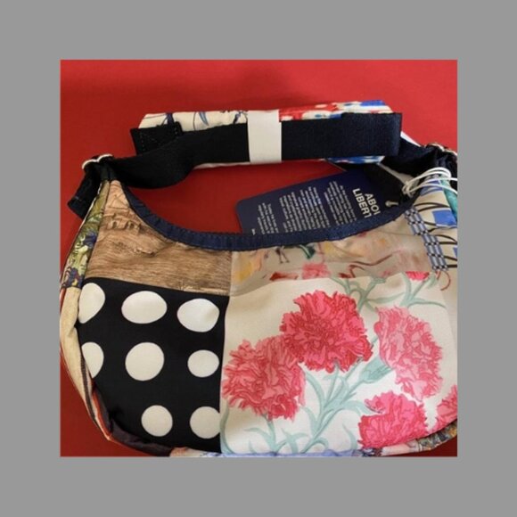 Libertine x LeSportSac Mini Crescent Printed Shoulder Bag - Picture 7 of 9